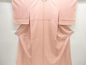 未使用品　絽一つ紋色無地着物